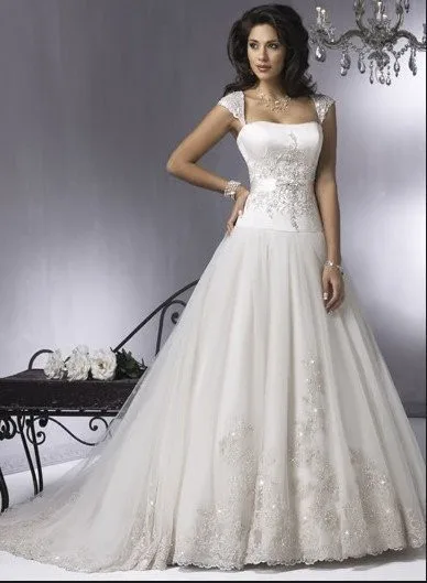Robe de soiree обычное винтажное свадебное платье ТРАПЕЦИЕВИДНОЕ вечернее платье с кружевной аппликацией платье для выпускного вечера платья для матери невесты