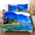 Seabeach Bedding Duvet Cover Set 3d Digital Printing Bed Linen Fashion Design Comforter Cover Наборы Постельных Принадлежностей Bed Set