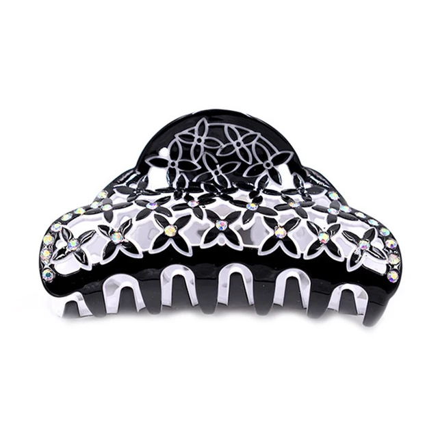 새로운 스타일 여성용 할로우 플라워 헤어 클로