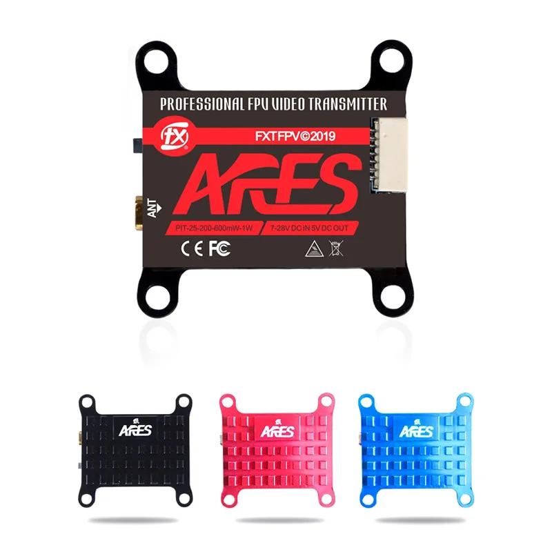 FXT FX893T VTX 5,8 Ghz PIT/25 mw/200 mw/600 mw/1000 mW умный аудио FPV видео MMCX передатчик для RC гоночного дрона запчасти