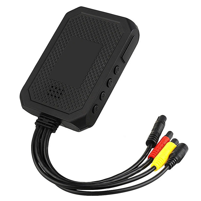 Motorcycle View Dash Cam Motorcycle Camera HD 1080P+720P Front+Rear View DashCam DVR Driving Recorder M1 Black