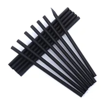 

12 Pieces High-Quality Black Wooden Pencil Set Suitable For Drawing Sketching, Graffiti Art Pencils Office And Study Stationery