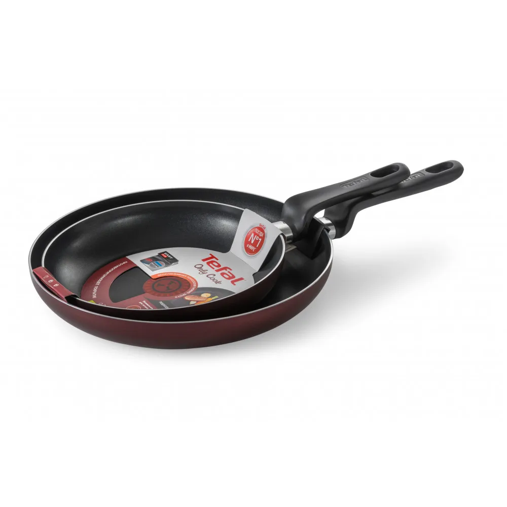 Набор посуды Tefal Only Cook из 2 предметов, сковорода 22/28 см 04170830