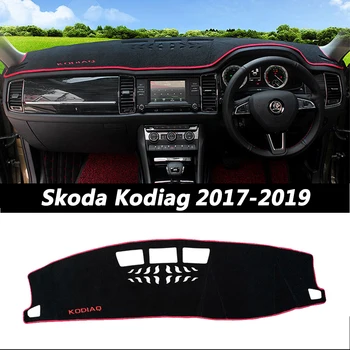 

Car RHD LHD Dashboard Cover Mat Auto Front Rear Sun Shade Cushion Pad Trim For Skoda Kodiaq 2017 2018 2019 Car Styling