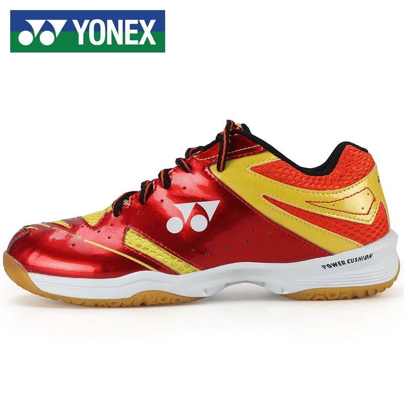 Натуральная обувь Yonex Pro для бадминтона мужская обувь на резиновой подошве женская обувь Yy спортивные кроссовки