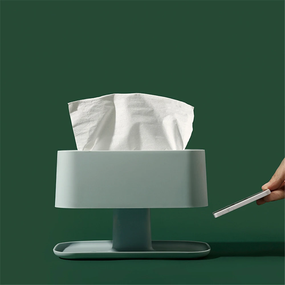 Двухслойная коробка для салфеток для дома, многофункциональная коробка для хранения, для спальни, гостиной, журнальный столик, поднос для салфеток, товары для дома
