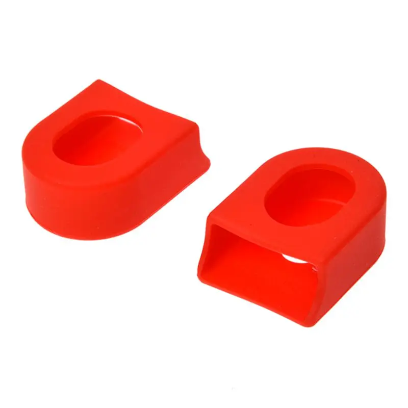 Mountain Bicycle Road Bike Fixed Gear Carbon Fiber Crankset Crank Protector Case Cover Cap for Sram SHI MA NO Bicycle Parts Red