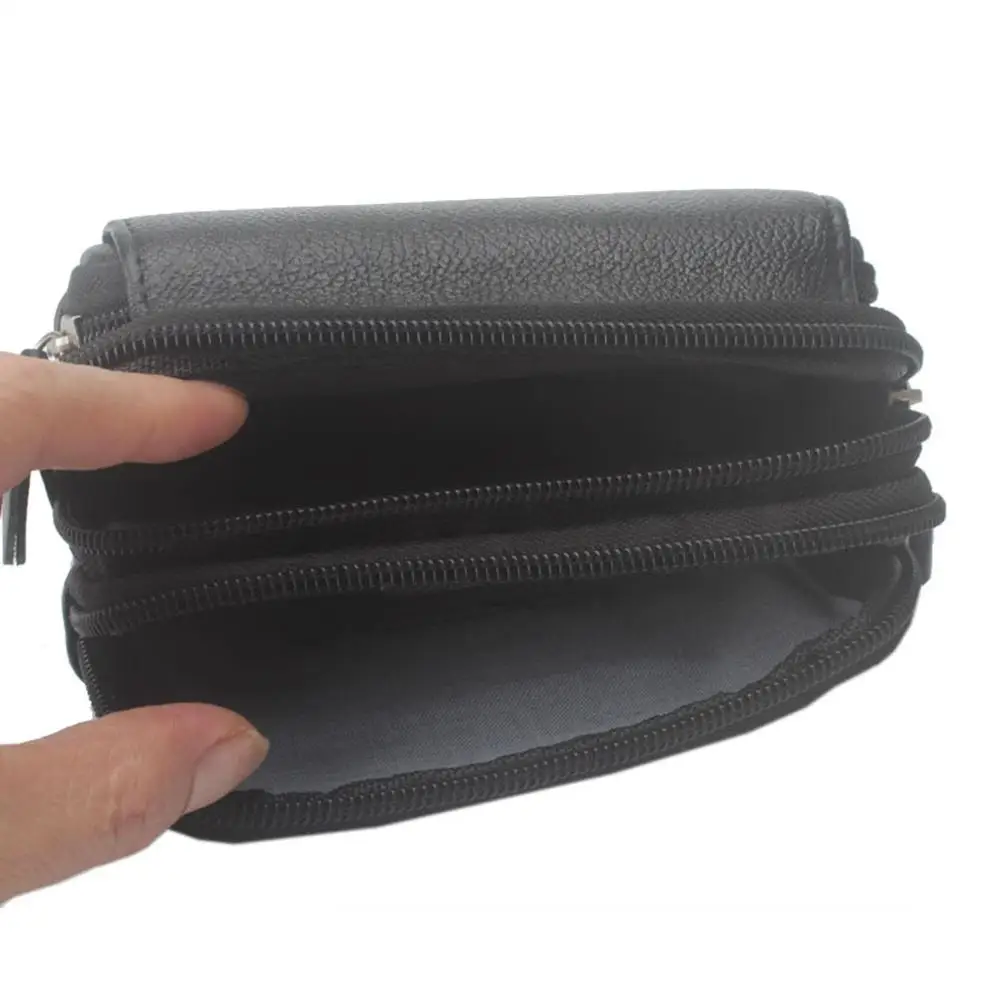 Модный Мужской винтажный дорожный ремень из воловьей кожи сумка кошелек