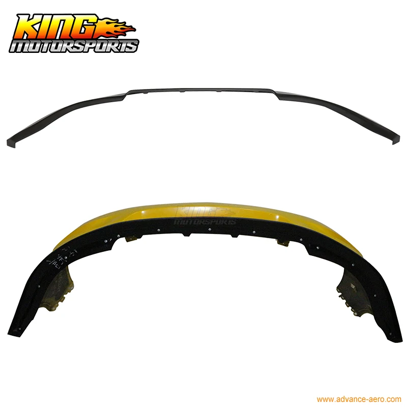 Подходит для 2005 2010 06 07 08 09 Chevy Cobalt SS Bumper Only ST Style передний бампер губ Неокрашенный