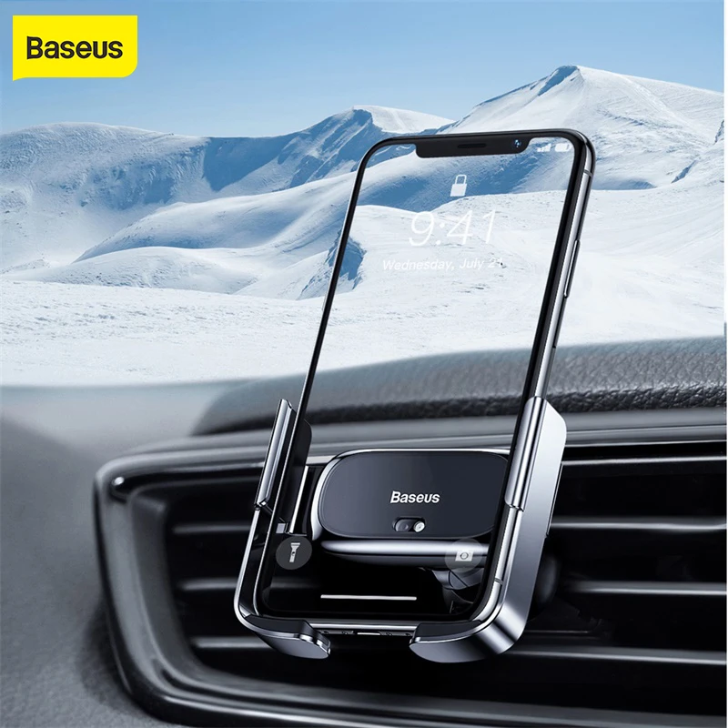 Автоматический Автомобильный держатель для телефона Baseus iPhone 11 X Xs Max