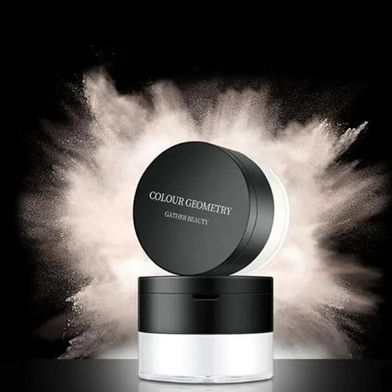

Smooth Loose Powder Face Makeup Finish Powder Transparent Finishing Oil Control Loose Powder For Face With Cosmetic Puff