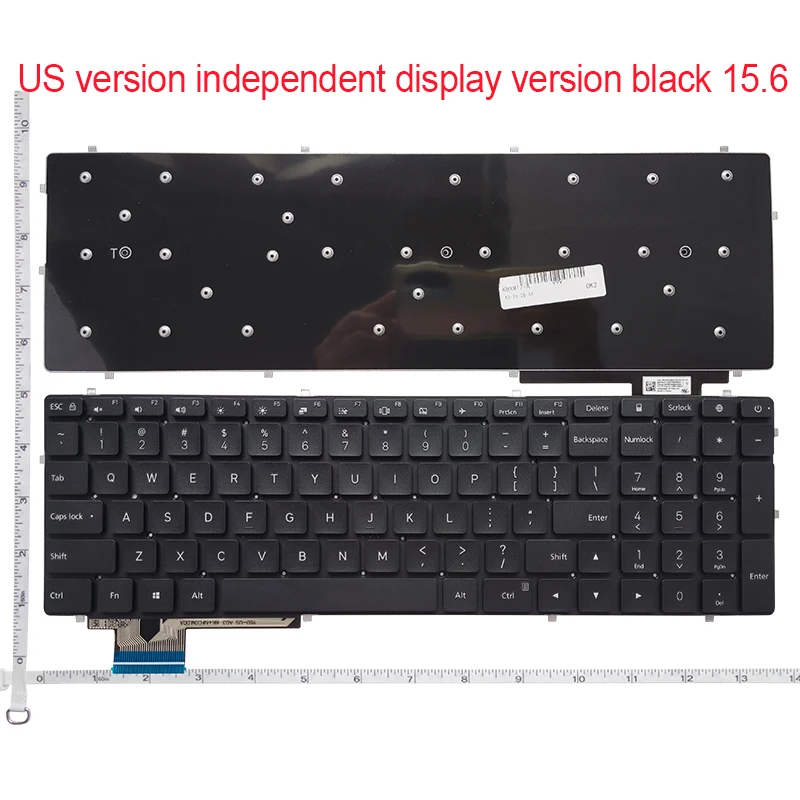 US/RU/SP Teclado Inglês para Xiaomi Mi Notebook Pro, 15.6 