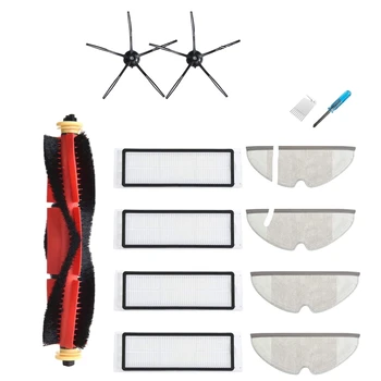 

Replenishment Parts Kit Compatible for Roborock S5 S6 S50 S51 S55 E20 E25 E35 Robotic Vacuum Cleaner Replacement Spar
