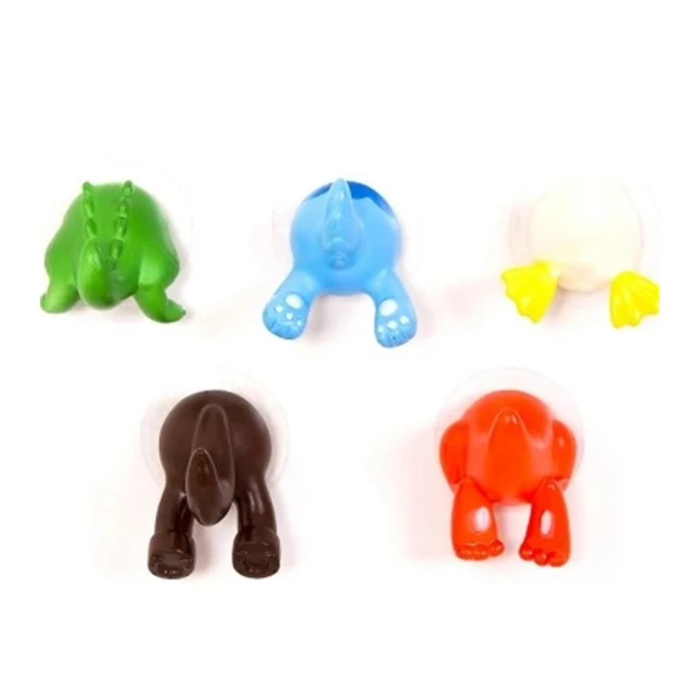 Kitchen Accessories Gadget 2 pcs Cartoon Dinosaur Stickers Wall Hook Up for Mutfak Aksesuarlari Tools. | Дом и сад