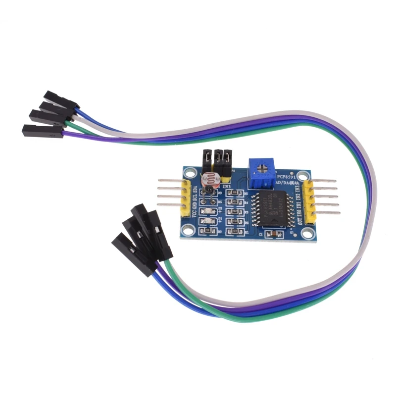 PCF8591 AD/DA модуль преобразователя цифро аналоговый в цифровое преобразование новая