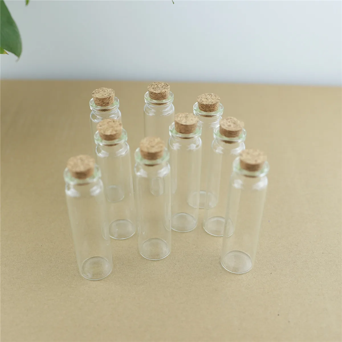 50pcs/Lot 22*80mm 20ml Storage Glass Bottles With Cork Stopper Crafts Tiny stash Jars container Glass Jar Mini Bottle Gift 3
