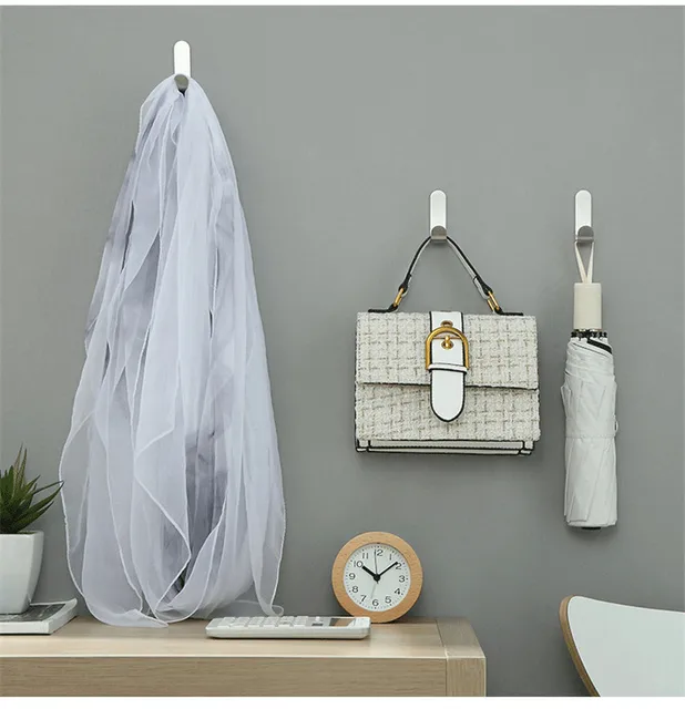 8 Ganci Portasciugamani Autoadesivi - Acciaio Inox 304, Per Bagno E Cucina, Senza Forare - Foto 7