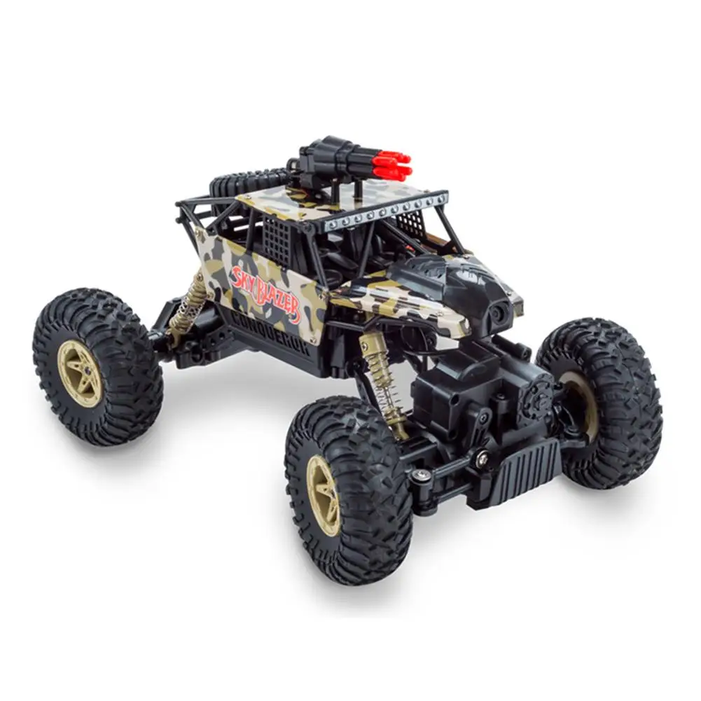 1:18 2,4 GHZ электрические четыре колеса внедорожные Buggys с ракетами запуска функция дистанционного управления автомобиля игрушка для детей