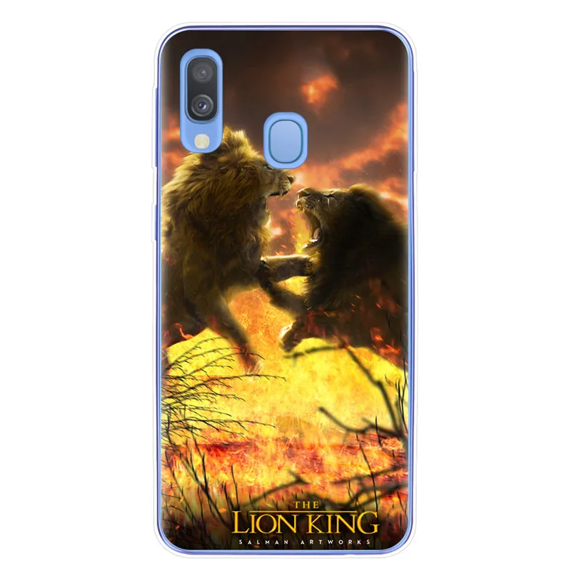 T6826 Король Лев чехол для телефона для samsung A10 A20 A30 A40 A50 A60 A70 A80 A7 A9 A6 A8 плюс чехол для телефона из мягкого силикона ТПУ с рисунком чехол Capinha - Цвет: T6826