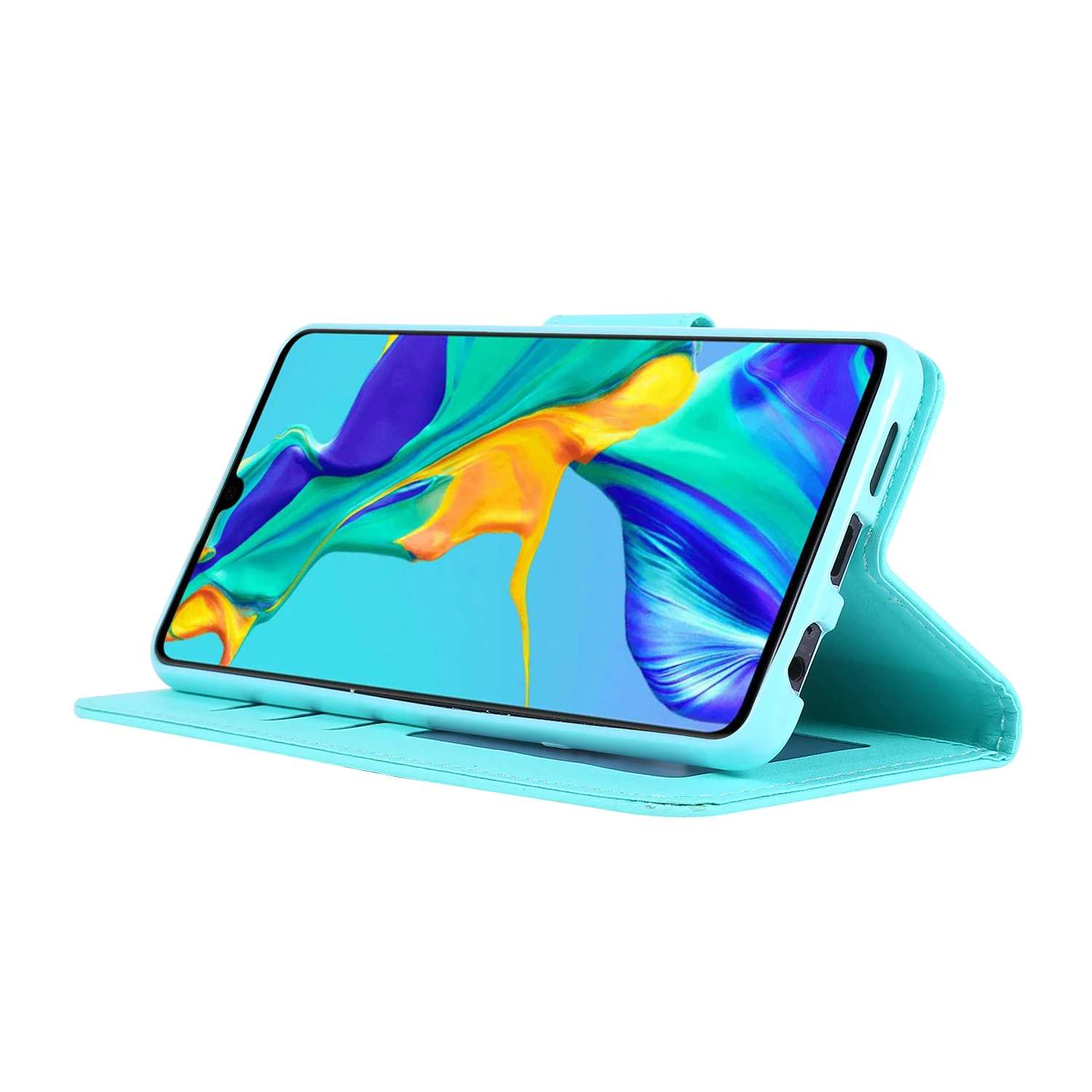 Чехлы для Etui HuaWei P20 Pro из искусственной кожи с Откидывающейся Крышкой и кошкой для Honor 10Lite 8A P30 Pro Lite P smart Y6 Y7 Fundas