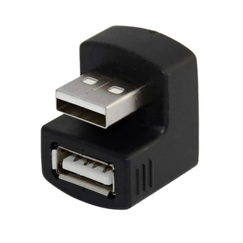 

180 Degree Adapter USB Male to Female Adapter 90 Degree Cable U Extension Converter