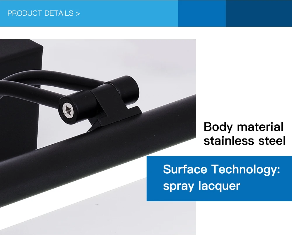 banheiro com luz led 220v 110v 8w 12w luz da parede do banheiro