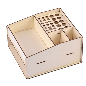 

DIY Manual Storage Box Model Tool Storage Rack Paint Storage Rack Multifunctional Storage Box