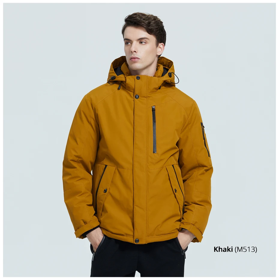 Icebear 2021 casaco de algodão masculino com