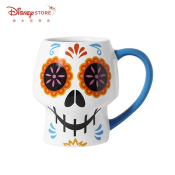 

380ml Disney Cartoon COCO Skull Water Cup Coffee Milk Tea Ceramic Mug Breakfast Cup Home Office Collection Cups Festival Gifts