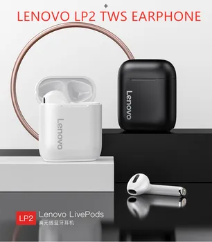 

Original Lenovo LP2 TWS Wireless Earphone Bluetooth 5.0 Dual Stereo Bass Touch Control LP1 UPDATED VERSION 350MAH