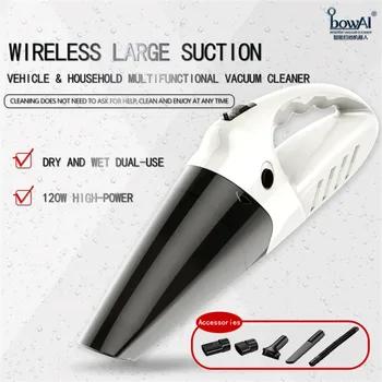 

NEW 4500pa powerful car portable 5 in 1 vacuum cleaner 120W wireless wet and dry dual-use home office portable vacuum cleaner