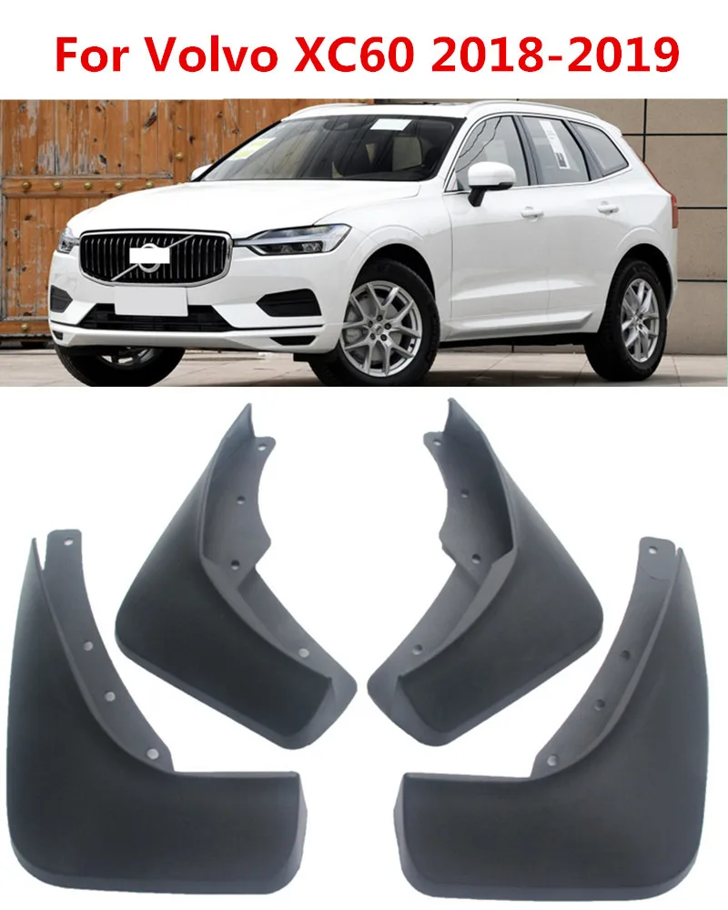 Volvo XC60 2018 2019 Автомобильные Брызговики для Volvo XC60 2009- Брызговики передние и задние брызговики крыло - Цвет: Volvo XC60 2018 2019