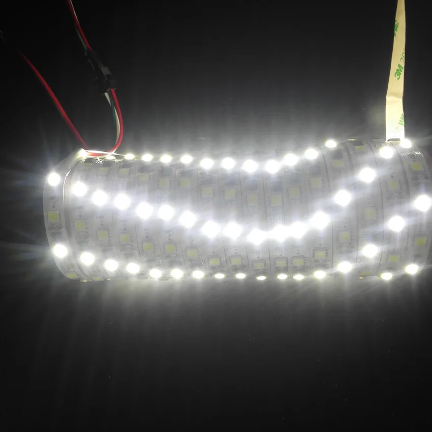 US $220.00 SM16703upgrade of ws2811 addressable white led strip 12v 60 ledsm individually programable white color led tape