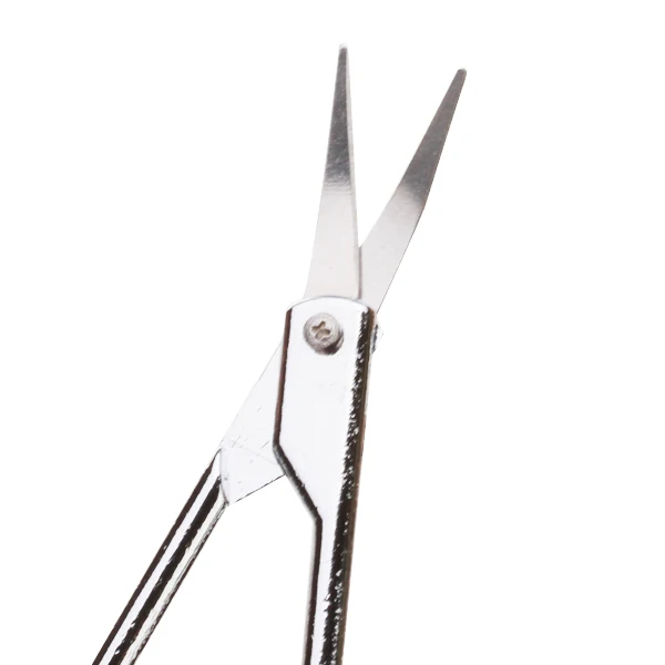 Salon Fine Point Curved Cuticle Nail Nose Scissors