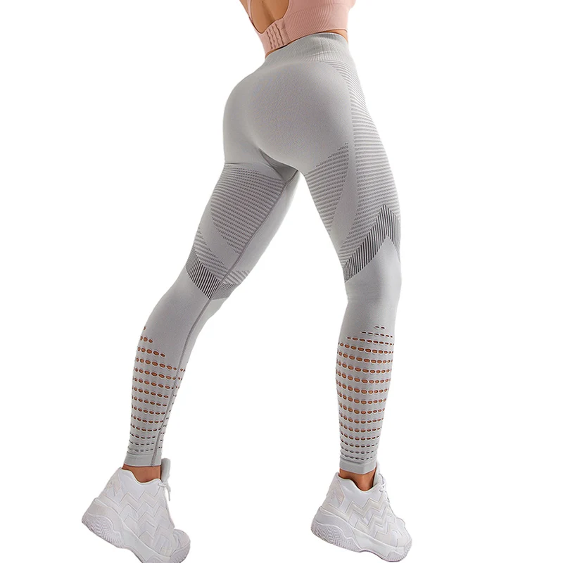 YOOY Бесшовные Спортивные Леггинсы для фитнеса, для спортзала, бега, тренировки, штаны для йоги, для женщин, высокая талия, обтягивающие брюки для утягивания живота