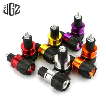 

Motorcycle 22mm CNC Aluminum Handlebar Grips Handle Bar Ends Plug Balance Sliders Pads Universal For Kawasaki Honda KTM Yamaha