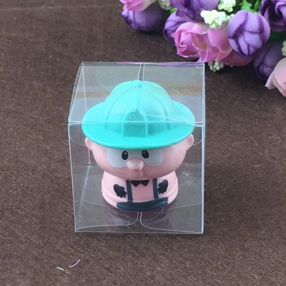 

50 PCS Transparent Candy Box, Square Clear PVC Box, Small Chocolate Boxes, Plastic Christmas gift box packaging Wedding Favors