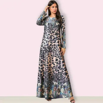 

Abaya Muslim Dress Plus Size Abaya Dubai Muslim Dresses Long Sleeve Islamic Clothes Abaya Turkish Fashion Baju Muslim Wanita 4XL