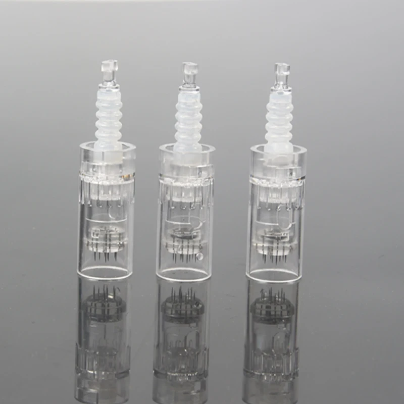 20pcs 9pin Беспроводная перезаряжаемая ручка для дермы Dr. Pen M5-W микроиглы машина с байонетным игольчатым картриджем круглый Nano ULTIMA M5 - Цвет: 20pcs 9pin