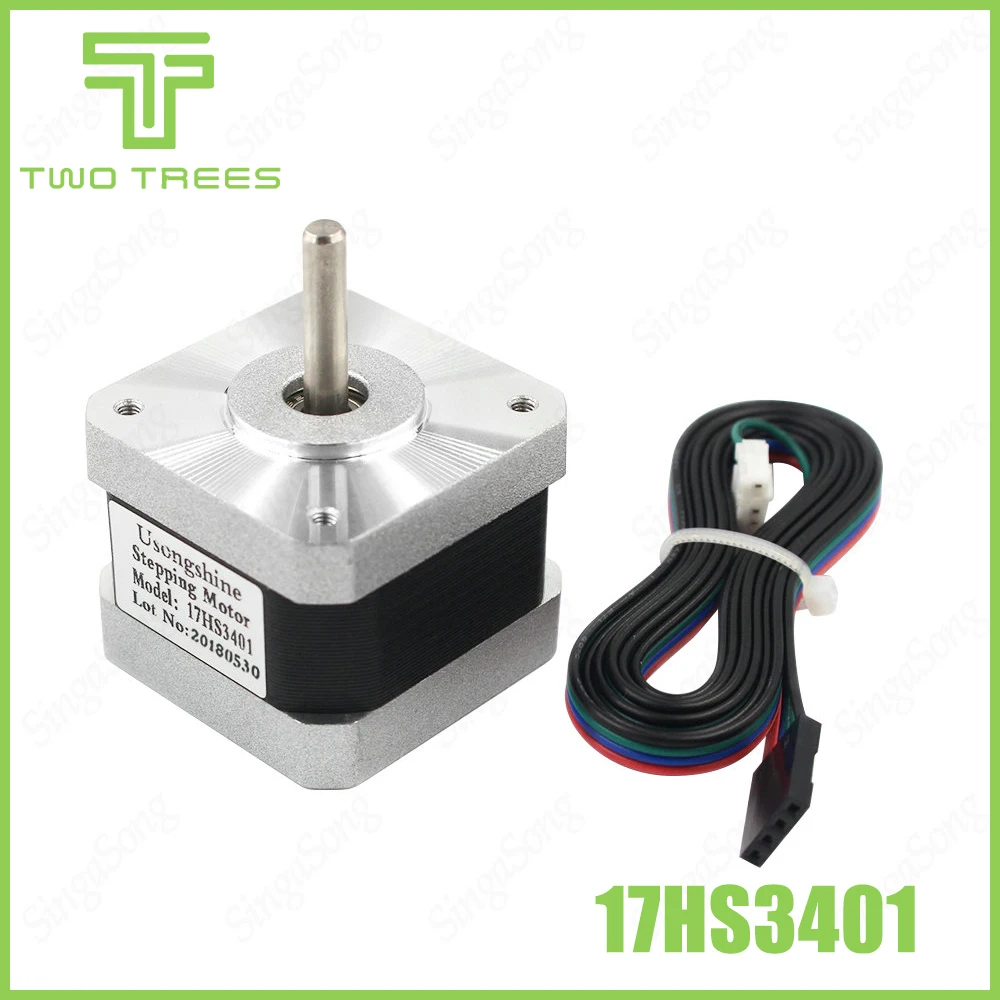 Nema17 17HS3401/17HS3401Sfor Titan 4 свинца экструдер Nema 17 22 мм 42 двигатель для 3D принтера запчасти
