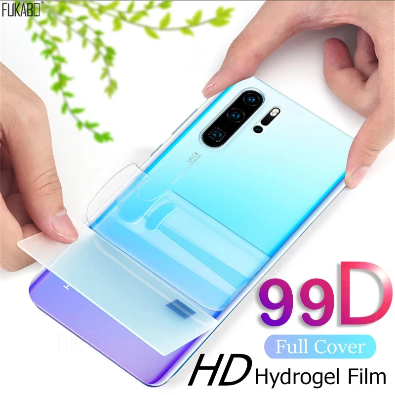 99D Передняя Задняя Гидрогелевая пленка для хуавей Huawei P30 P20 P40 Lite Pro p smart z y9 prime 2019 Nova