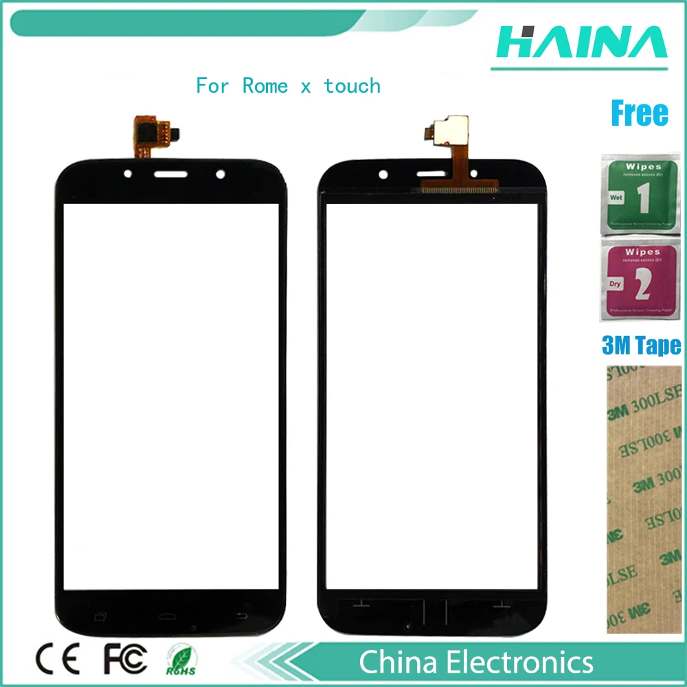 

Rome Sensor Phone Parts For Umi Rome X Touch Screen Digitizer Panel Glass Protector Film Tools + Tracking