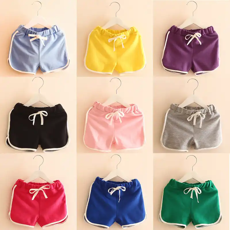 Pants Colorful Boys Girls Hot Pants 
