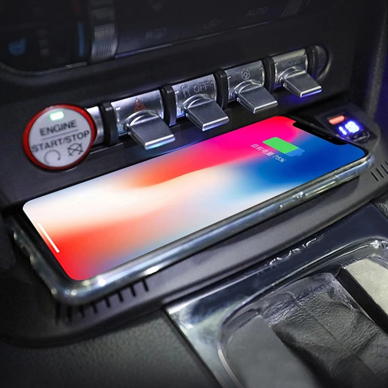 Ladegerät Für Iphone 13 Pro Max 15w-Auto-kabelloses-Ladeger-t-schnelles-Handy-Ladeger-t-Ladepad-Platte