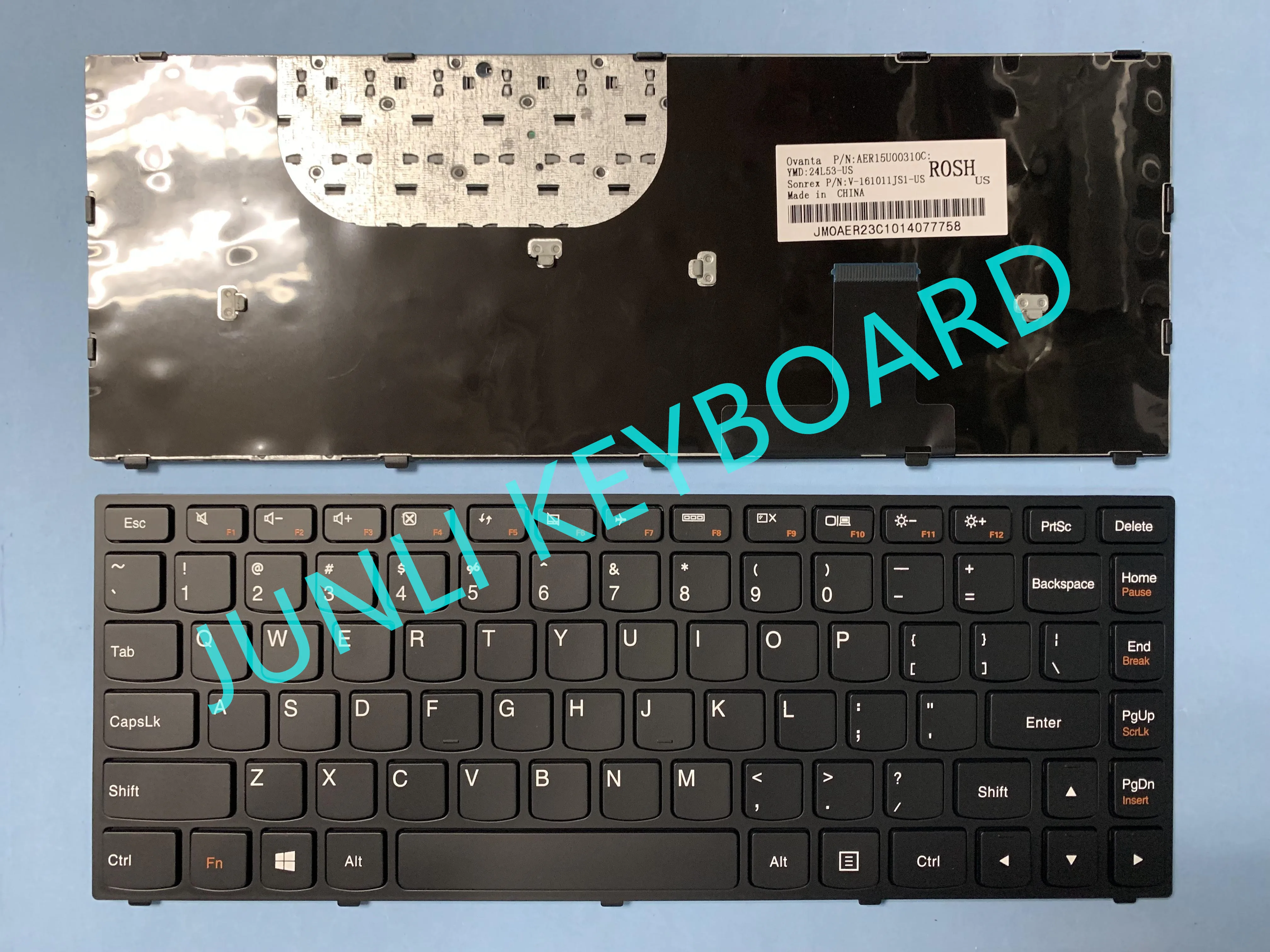 JUNLI клавиатура для Lenovo Yoga 13 YOGA13 США с черной рамкой | Компьютеры и офис