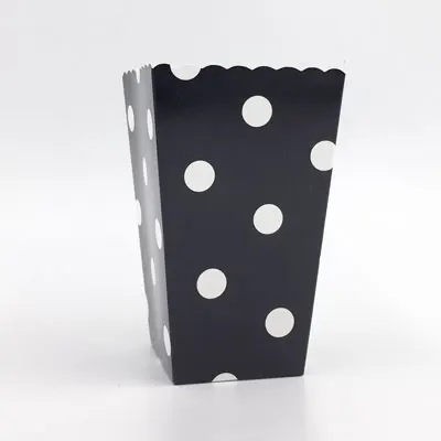 Nicro, 12 шт./партия, коробка для попкорна, вечерние чашки, украшение для детей, день рождения, Рождество, свадьба, вечеринка, принадлежности для детского душа# GB15 - Цвет: 14