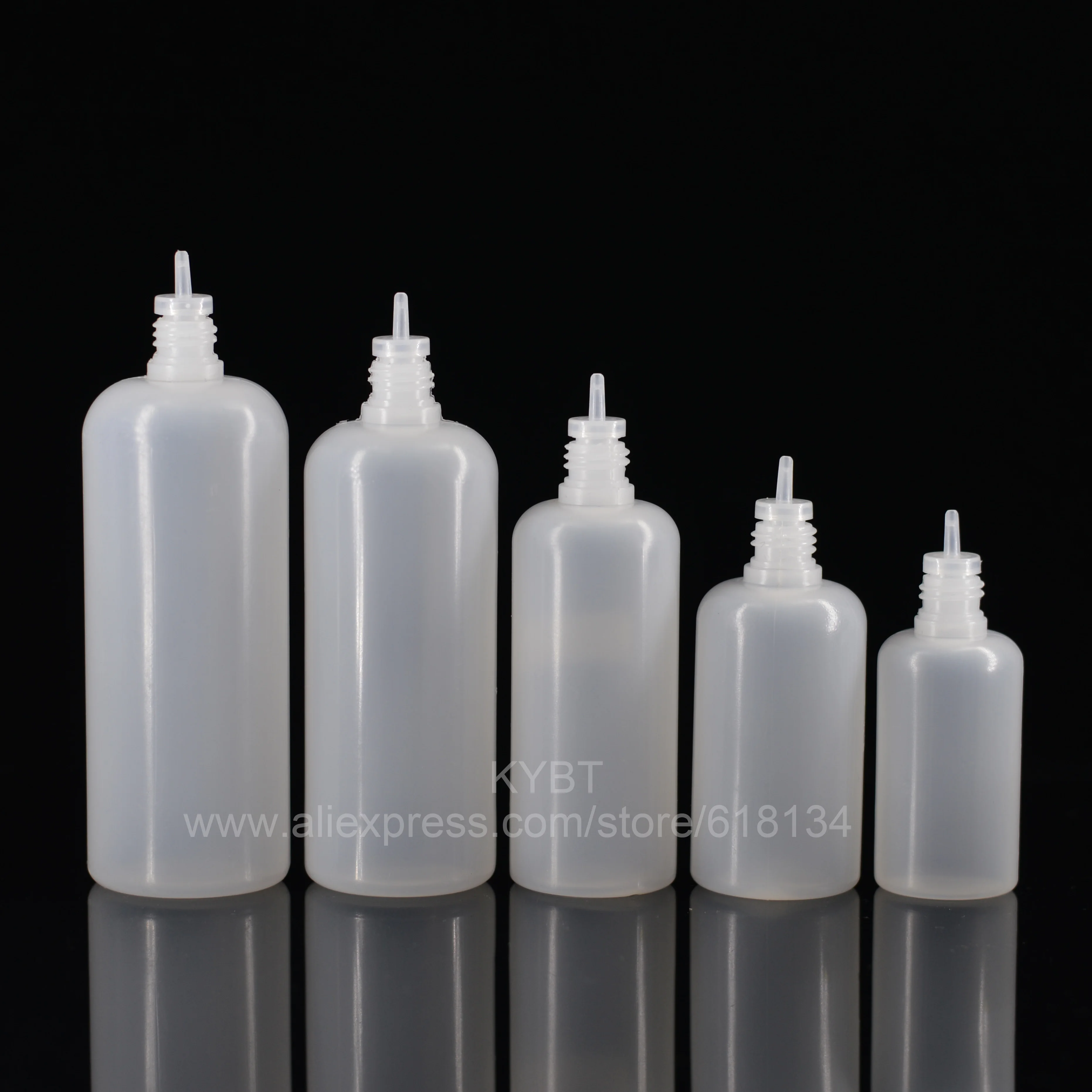 Контейнеры botellas de vidrio 1000 шт 120 мл PE пластиковые бутылки-капельницы с защитой от детей