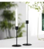2Pcs Candle Holders Modern Metal Candlestick Wedding Candle Stand Exquisite Christmas Desktop Party Decor for Home Office Decor ► Photo 2/6