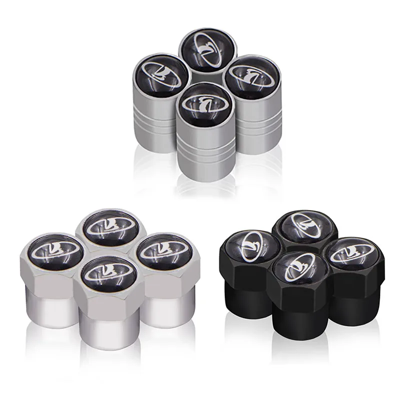 

4 pcs Car styling Car Wheel Tire Valves Tyre Air Caps for lada niva kalina priora granta largus vaz samara 2110 Auto Accessories