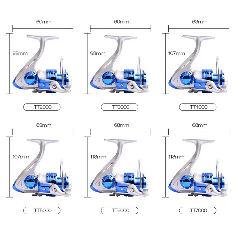 Рыболовная катушка для ловли карпа металлическая морской рыбалки максимальное